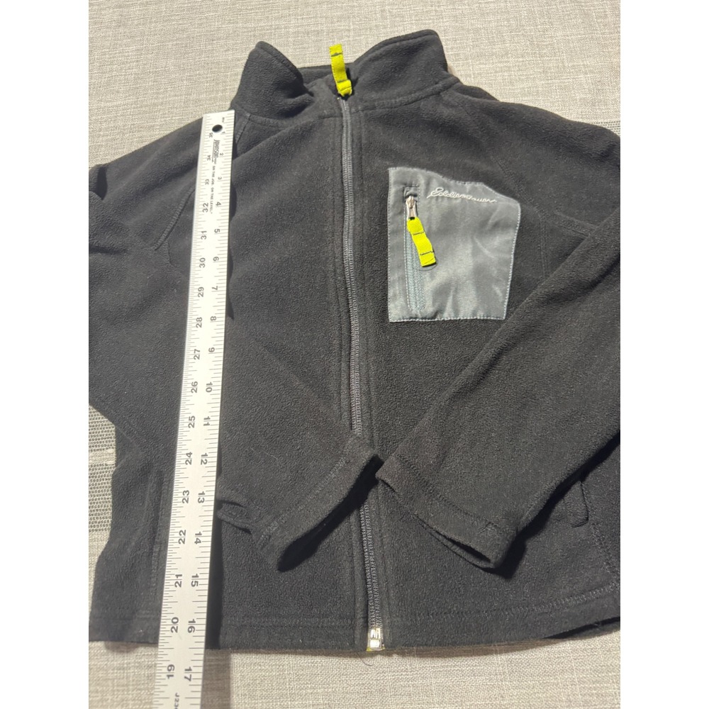 Eddie Bauer Kids Fleece‎ Jacket Full Zip Gray Size S/P (6/7) Outerwear - Picture 2 of 5